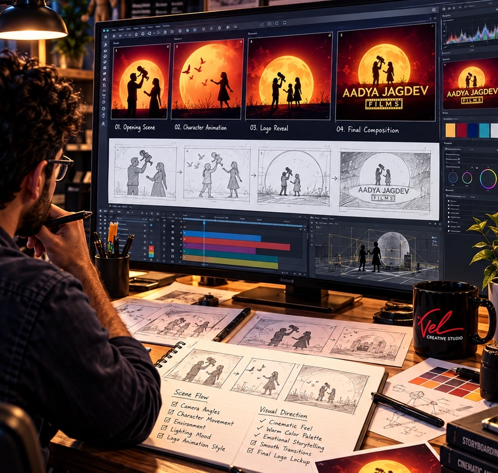 Aadya Jagdev Films — Animation workspace