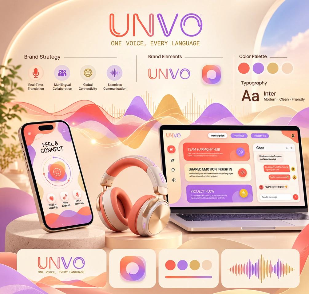 UNVO — Brand identity
