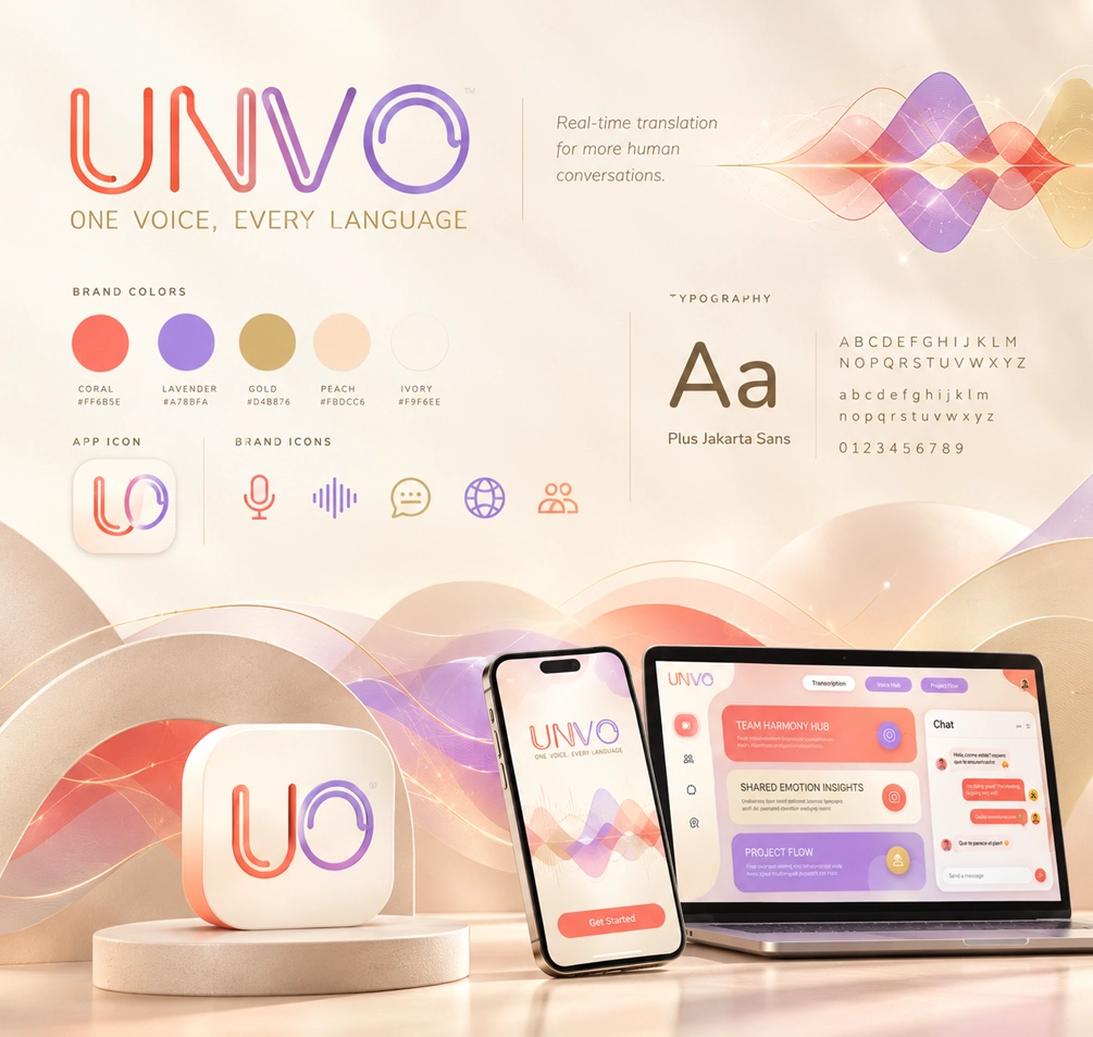 UNVO — Product visual system