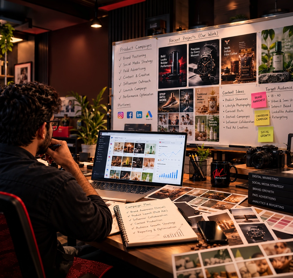 Digital Marketing — System — VEL Creative Studio