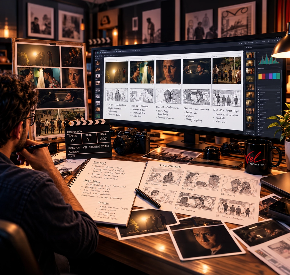 Video Production — Application — VEL Creative Studio
